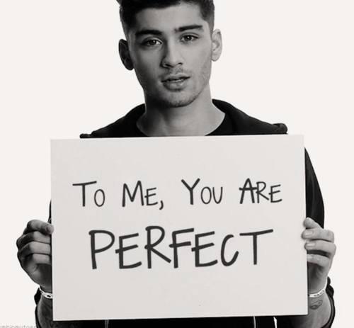 To me you are perfect Picture Quote #3