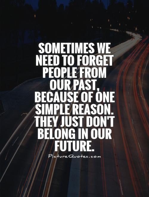 quotes about the past and moving on