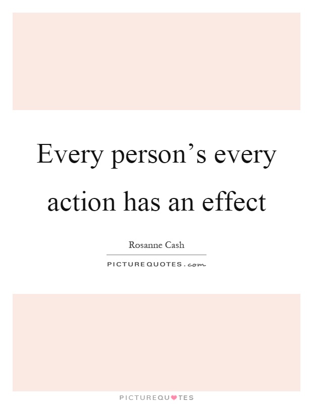 have an effect on