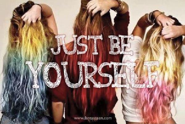 Just be yourself Picture Quote #1