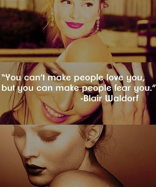 You can't make people love you, but you can make people fear you Picture Quote #1