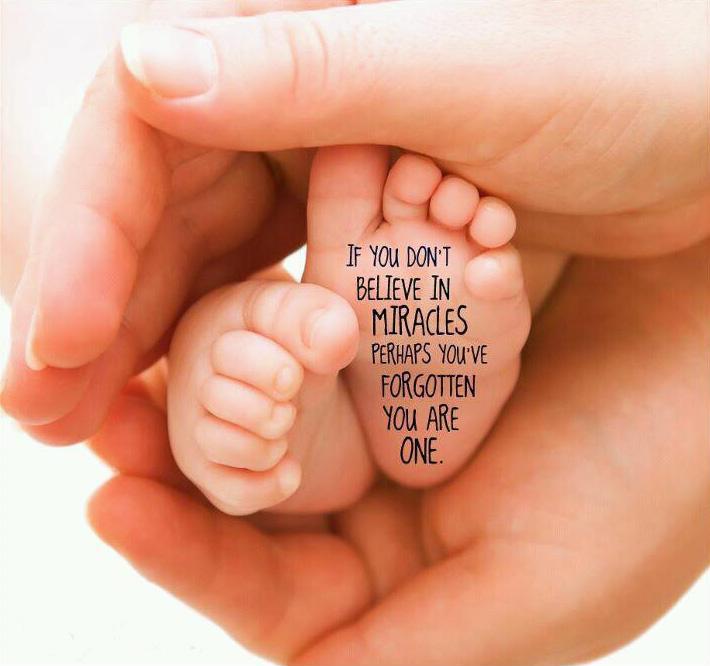 If you don't believe in miracles perhaps you've forgotten you are one Picture Quote #1