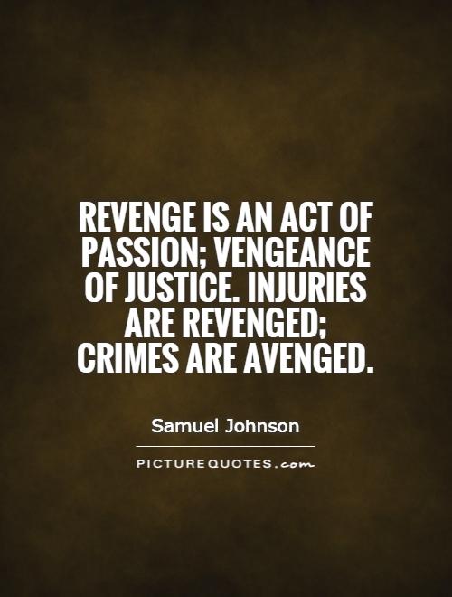 vengeance quotes