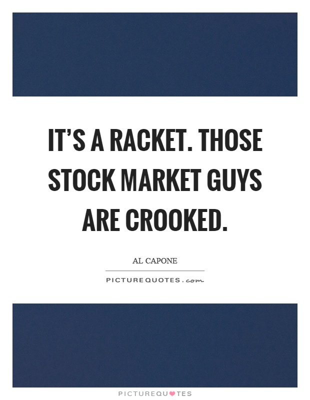 al capone stock market racket
