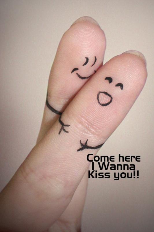 Come here i wanna kiss you Picture Quote #1
