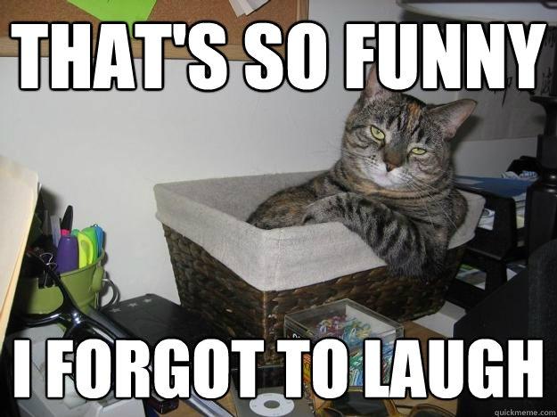 That's so funny I forgot to laugh | Picture Quotes