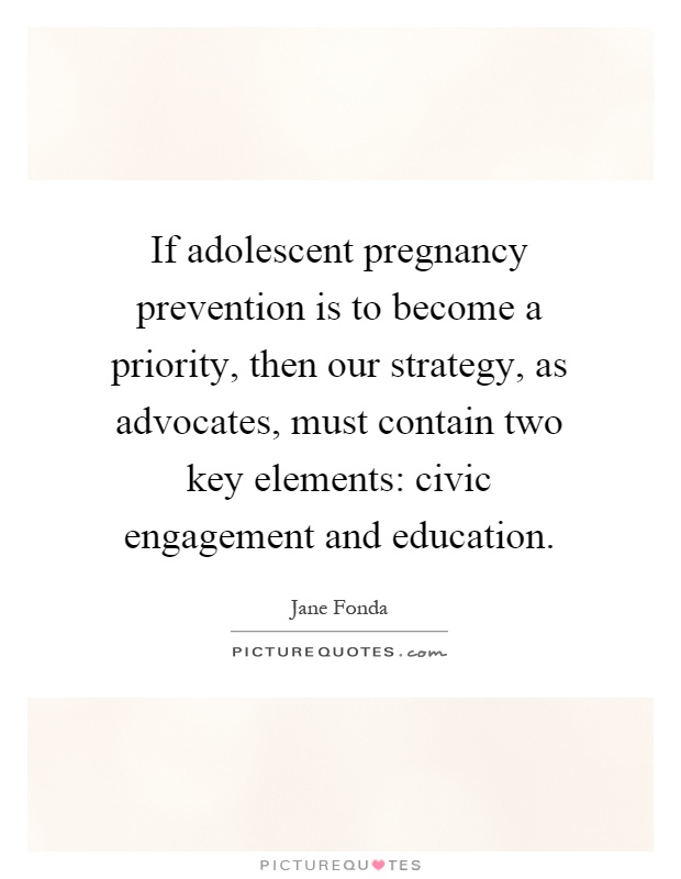 teen pregnancy prevention quotes