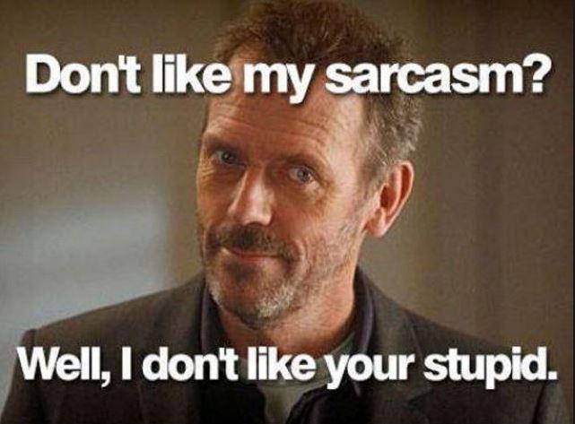 Don't like my sarcasm? Well I don't like your stupid Picture Quote #1