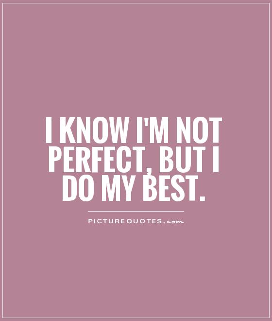 you are not perfect quotes