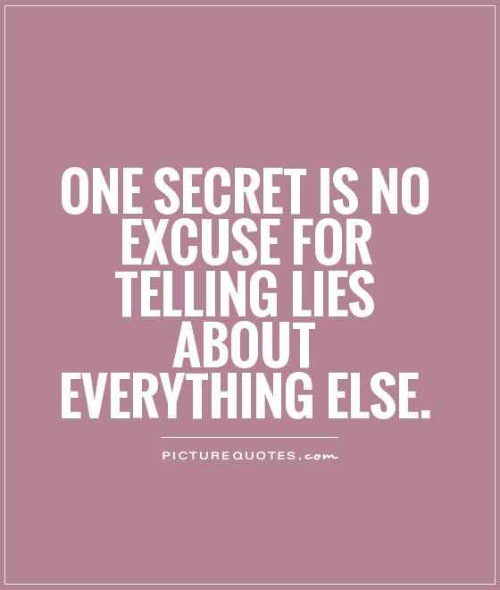 telling a secret quotes