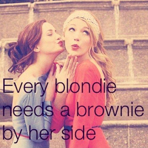 Blonde And Brunette Quotes 27