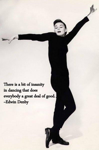 There is a bit of insanity in dancing that does everybody a great deal of good Picture Quote #1