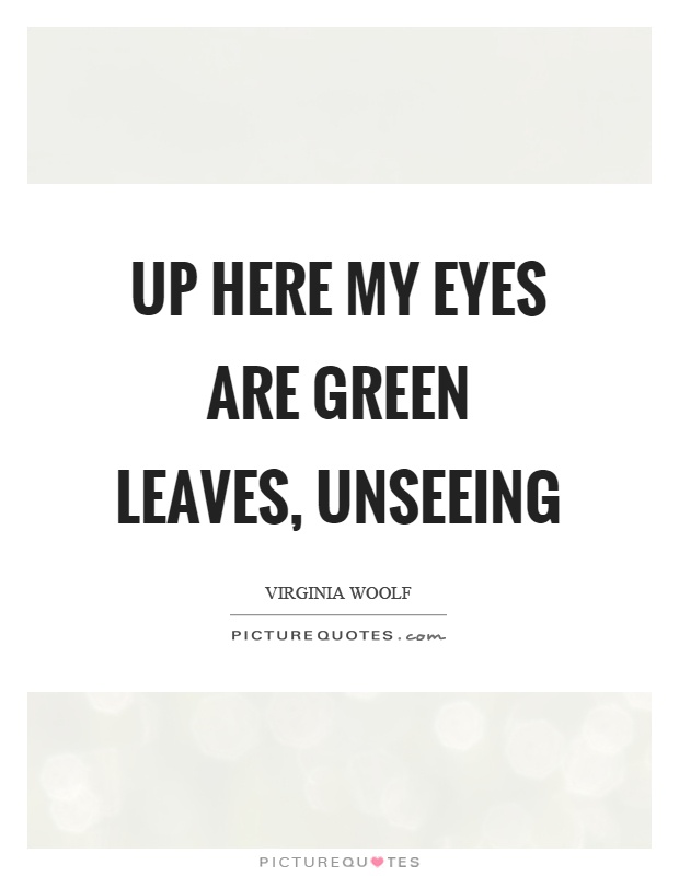people with green eyes sayings