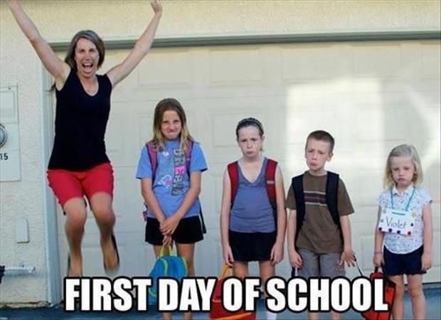 First day of school Picture Quote #2