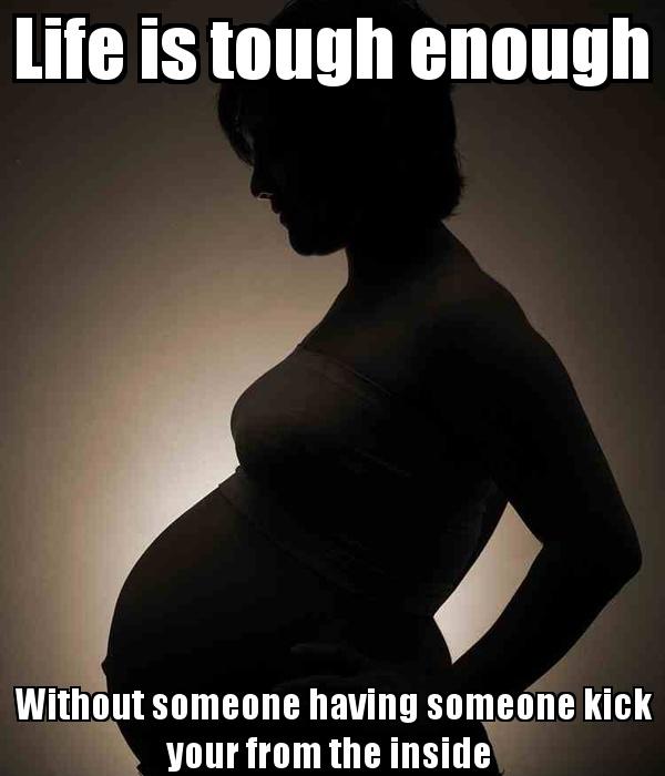 Life is tough enough without having someone kick you from the inside Picture Quote #1