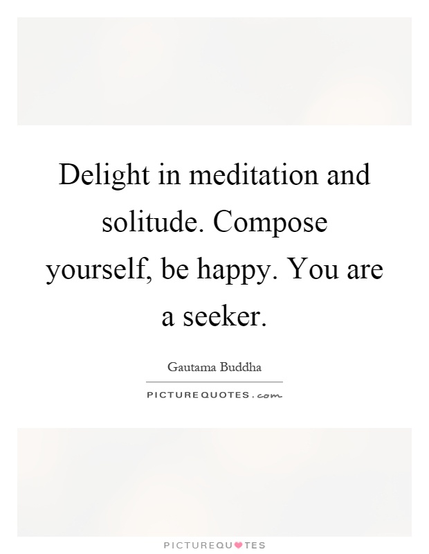 happy solitude quotes