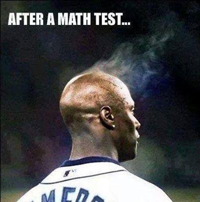 After a math test | Picture Quotes