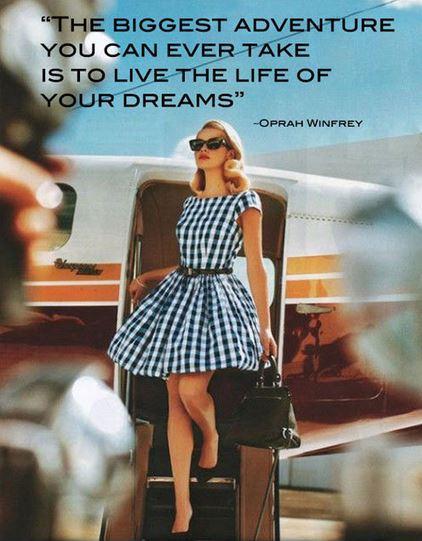 The biggest adventure you can take is to live the life of your dreams Picture Quote #3