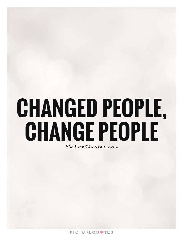 people changes quotes