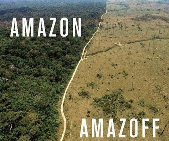 Amazon. Amazoff Picture Quote #1