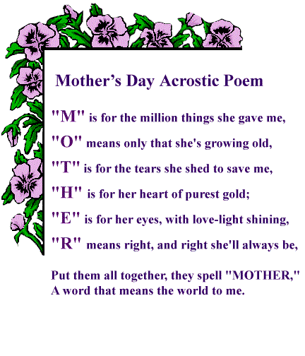 Mothers Day Poems And Quote 3 Picture Quote #1