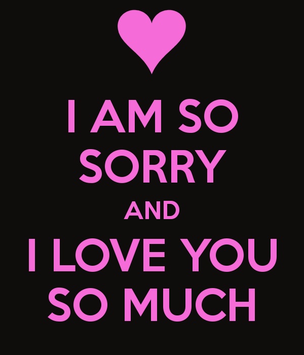 I Am So Sorry Quote 1 Picture Quote #1