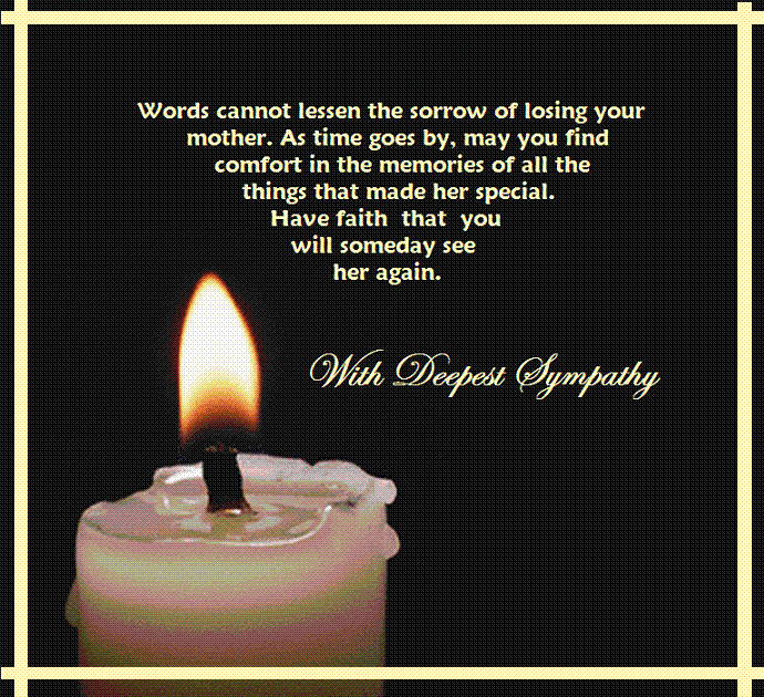 Sympathy Quote For Your Loss 1 Picture Quote #1