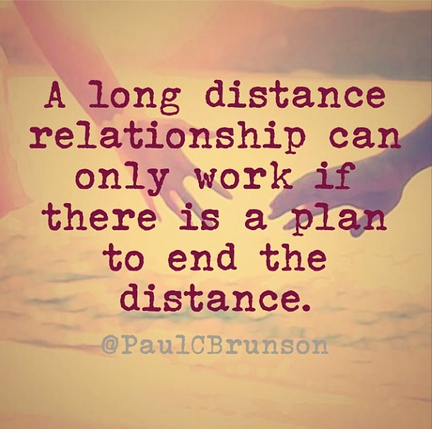 Long Distance Relationship Quote. 