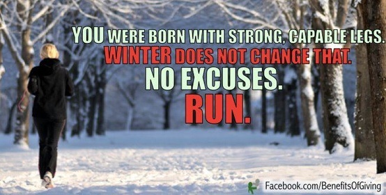 Winter Running Quote 6 Picture Quote #1
