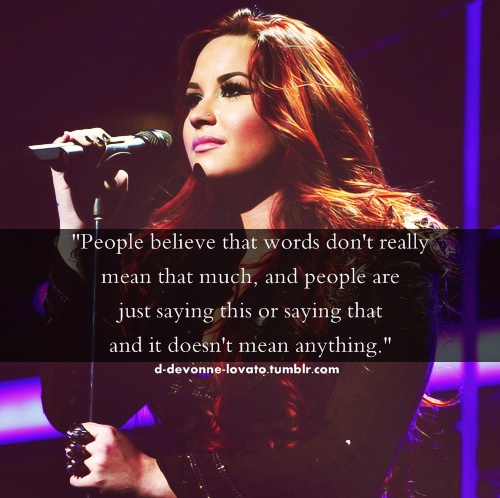 Demi Lovato Quote 3 Picture Quote #1
