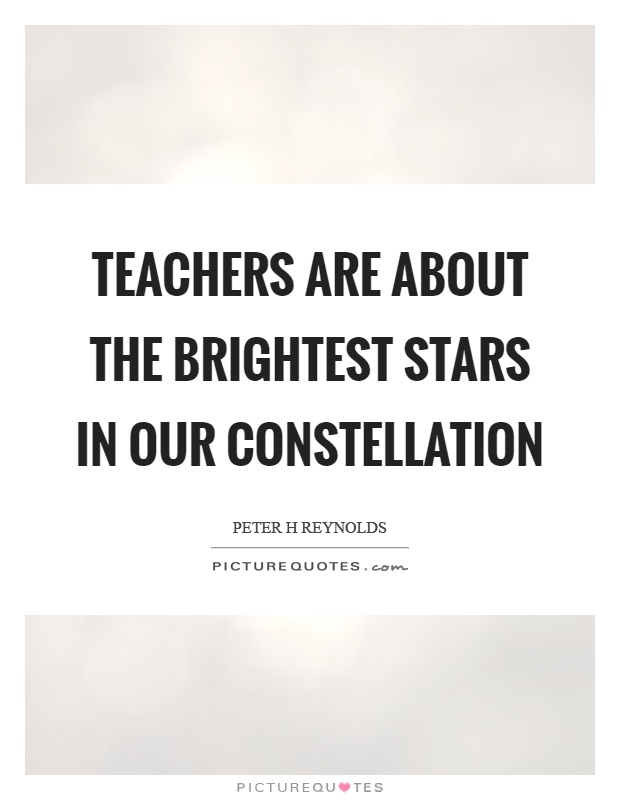 Teachers Are Stars