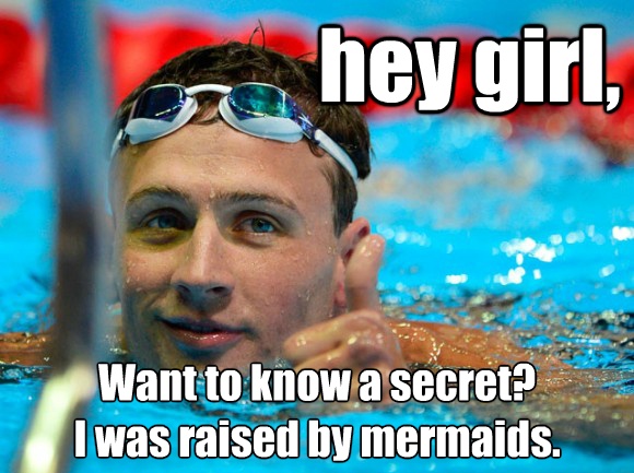 Ryan Lochte Swimming Quote. 