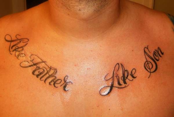 Tattoo Father Son Quote | Quote Number 600443 | Picture Quotes