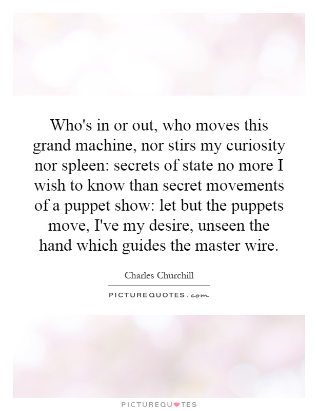 Puppet Show Quotes & Sayings | Puppet Show Picture Quotes
