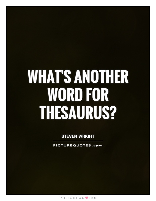 what is another word for thesaurus