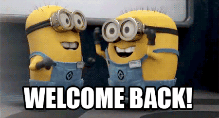 Image result for welcome back funny