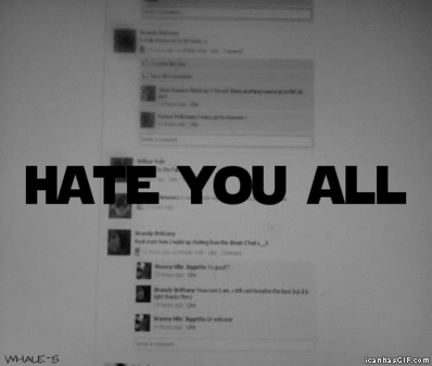 I Hate You All Quote 1 Picture Quote #1