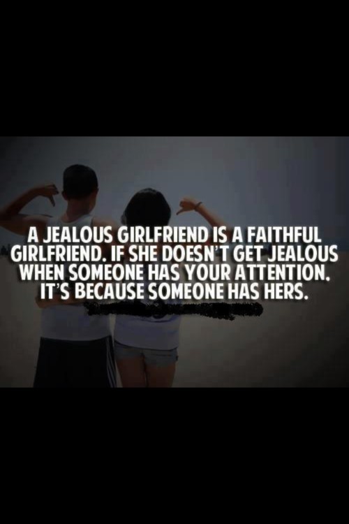 Jealous Girlfriend Quote | Quote Number 692479 | Picture Quotes