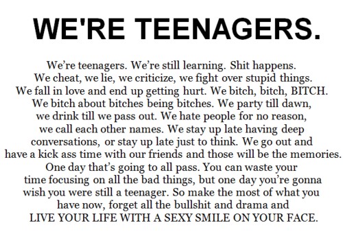 Teenage Quote About Life 2 Picture Quote #1