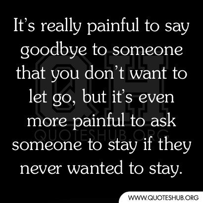 Sad Goodbye Quote Love 1 Picture Quote #1