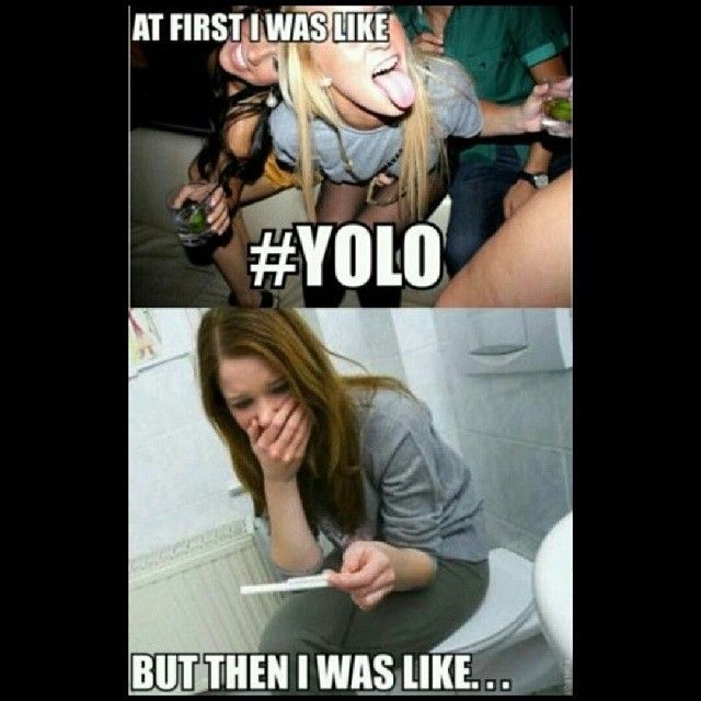 At first I was like YOLO. But then I was like | Picture Quotes