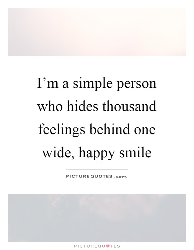 Simple Person Quotes & Sayings | Simple Person Picture Quotes