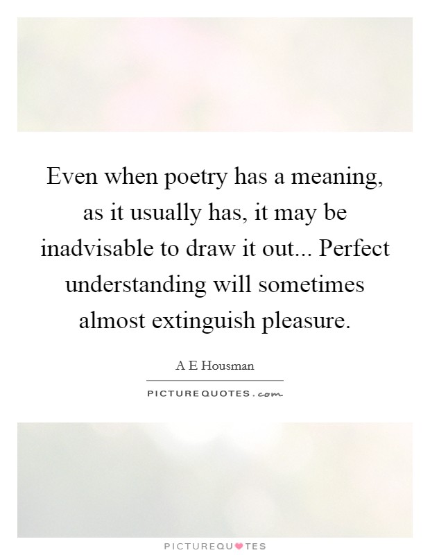 poetry explained