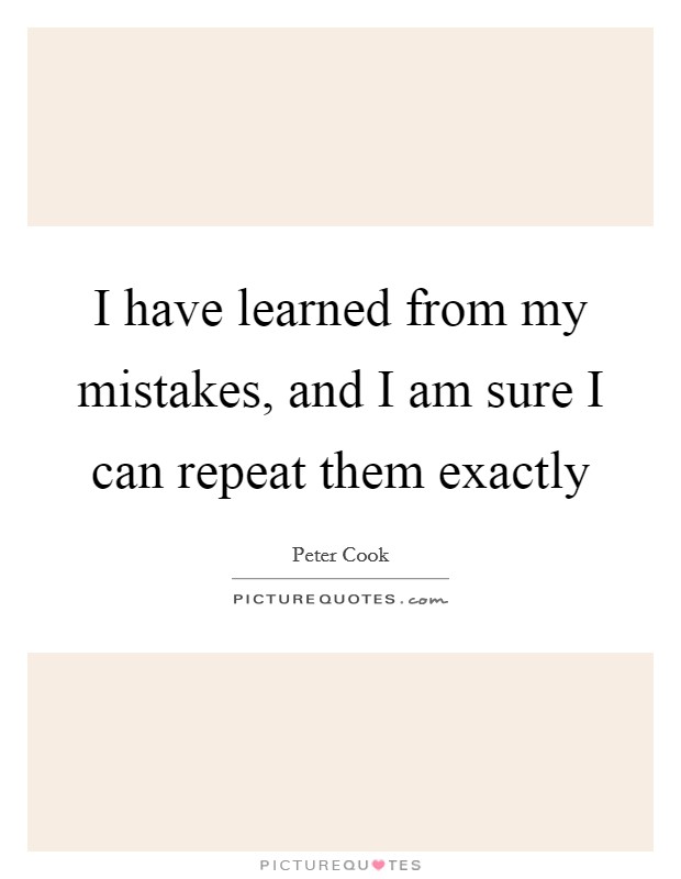 Repeat Mistakes Quotes & Sayings | Repeat Mistakes Picture Quotes