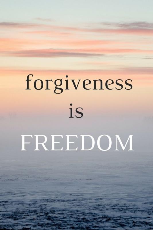Forgiveness is freedom Picture Quote #1