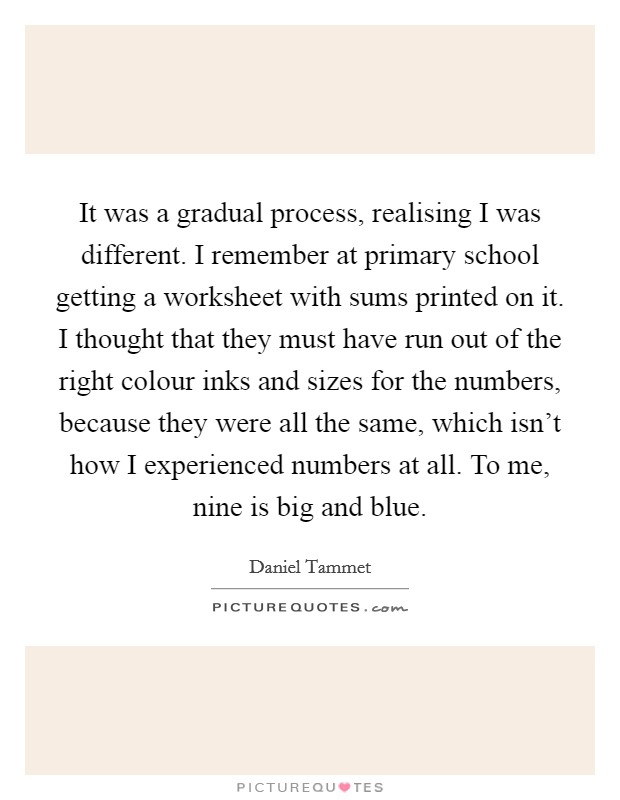 Thinking in numbers Daniel Tammet
