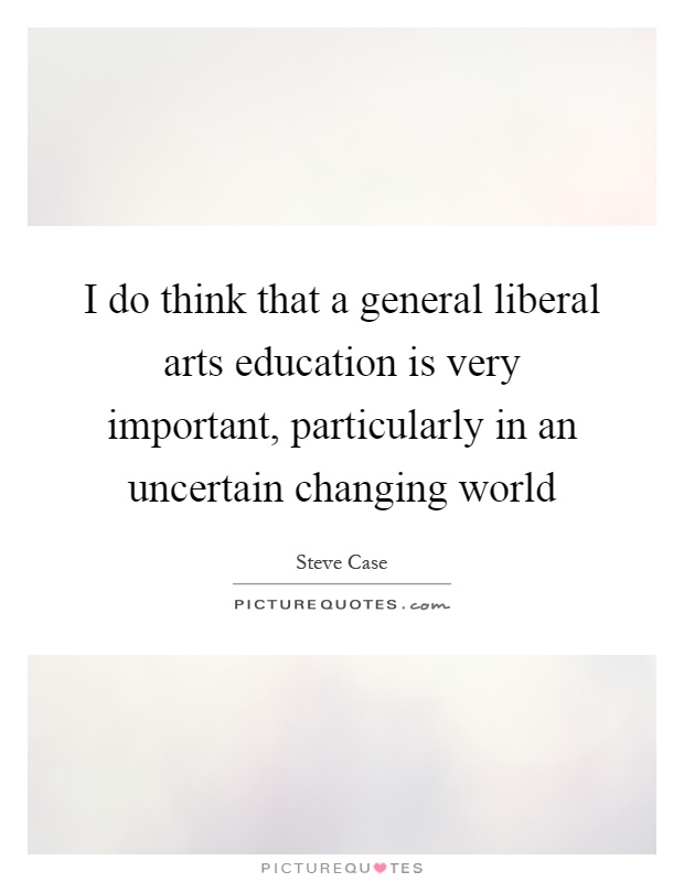 importance of liberal education