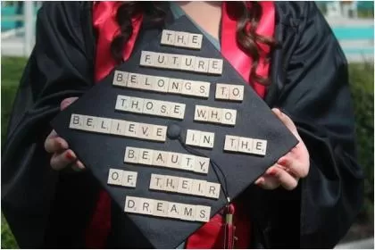 The future belongs to those who believe in the beauty of their dreams Picture Quote #2