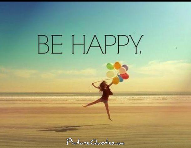 Be happy Picture Quote #1