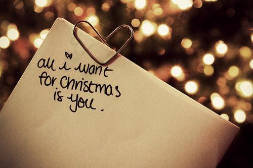 All i want for christmas is you Picture Quote #1